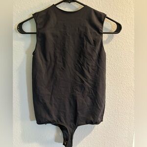 Skims black high neck bodysuit size L/XL